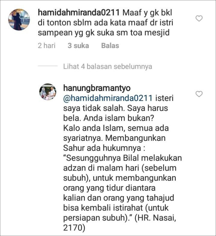 Tak Merasa Salah, Hanung Bramantyo Bela Zaskia Adya Mecca yang Dihujat Perkara Toa Masjid