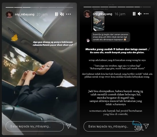 Disebut Mesra dengan Dinda Hauw Gara-gara Usia Pernikahan Masih Muda, Rey Mbayang Balas Cerdas