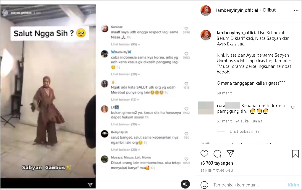 Belum Klarifikasi, Mencuat Video Nissa Sabyan Bak Tengah Pemotretan Hingga Disebut Bakal Eksis di TV