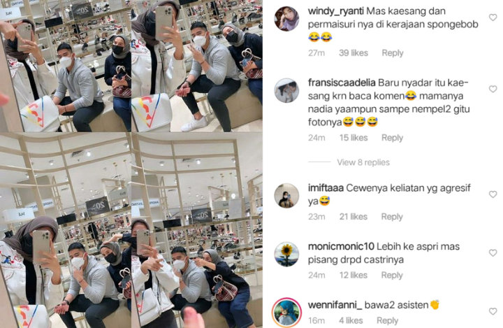 Kaesang Pangarep dan Nadya Arifta Terciduk Kencan di Mal, Pose Nempel-nempel Ramai Dicibir