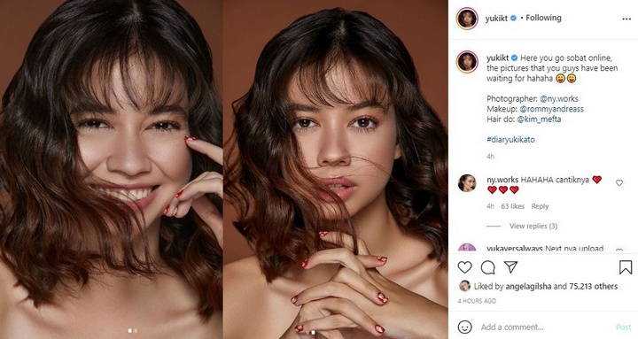 Lama Ditunggu, Yuki Kato Pamer Foto Secantik Lisa BLACKPINK