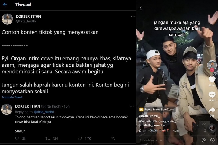 dr.Tirta soal video viral bau intim perempuan