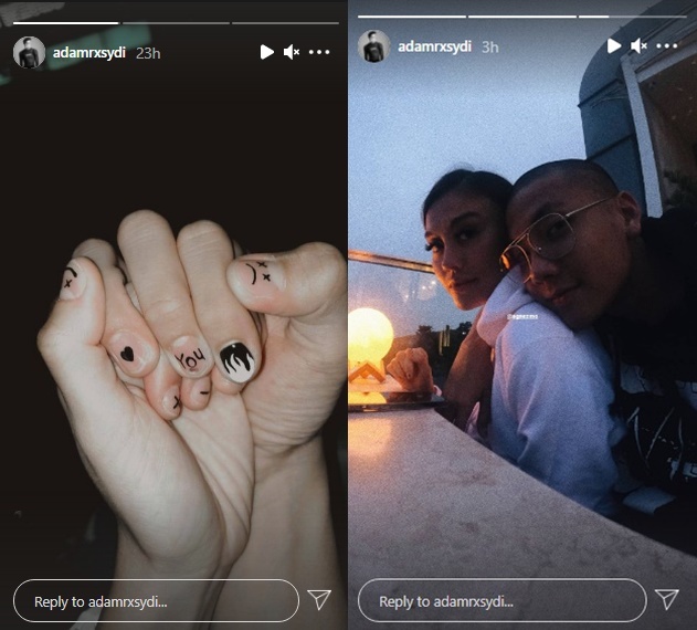 Agnes Monica dan Adam Rosyadi Kepergok Mojok Mesra Lagi