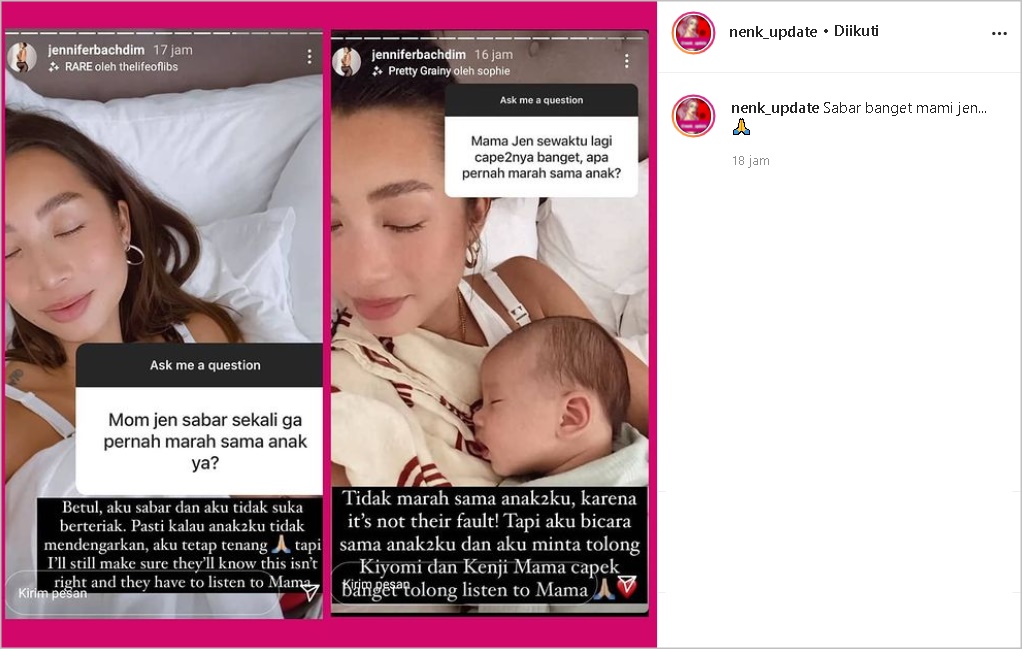 Gaya Parenting Jadi Sorotan, Ini Alasan Jennifer Istri Irfan Bachdim Akui Tak Pernah Marah ke Anak