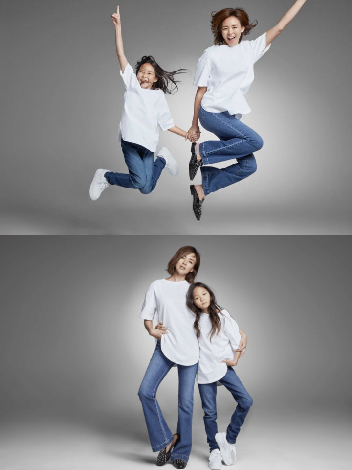 Choo Sarang \'Superman is Back\' Kini Sudah Besar dan Makin Cantik, Jadi Model Bareng Sang Ibu