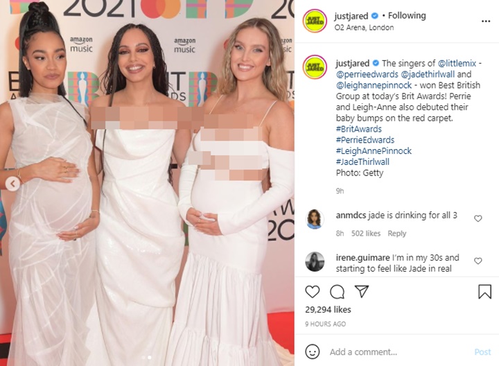Perrie Edwards Personel Little Mix Umumkan Hamil Anak Pertama