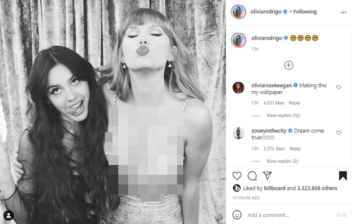 Fans Sejak Lama, Olivia Rodrigo Akhirnya Bertemu Taylor Swift