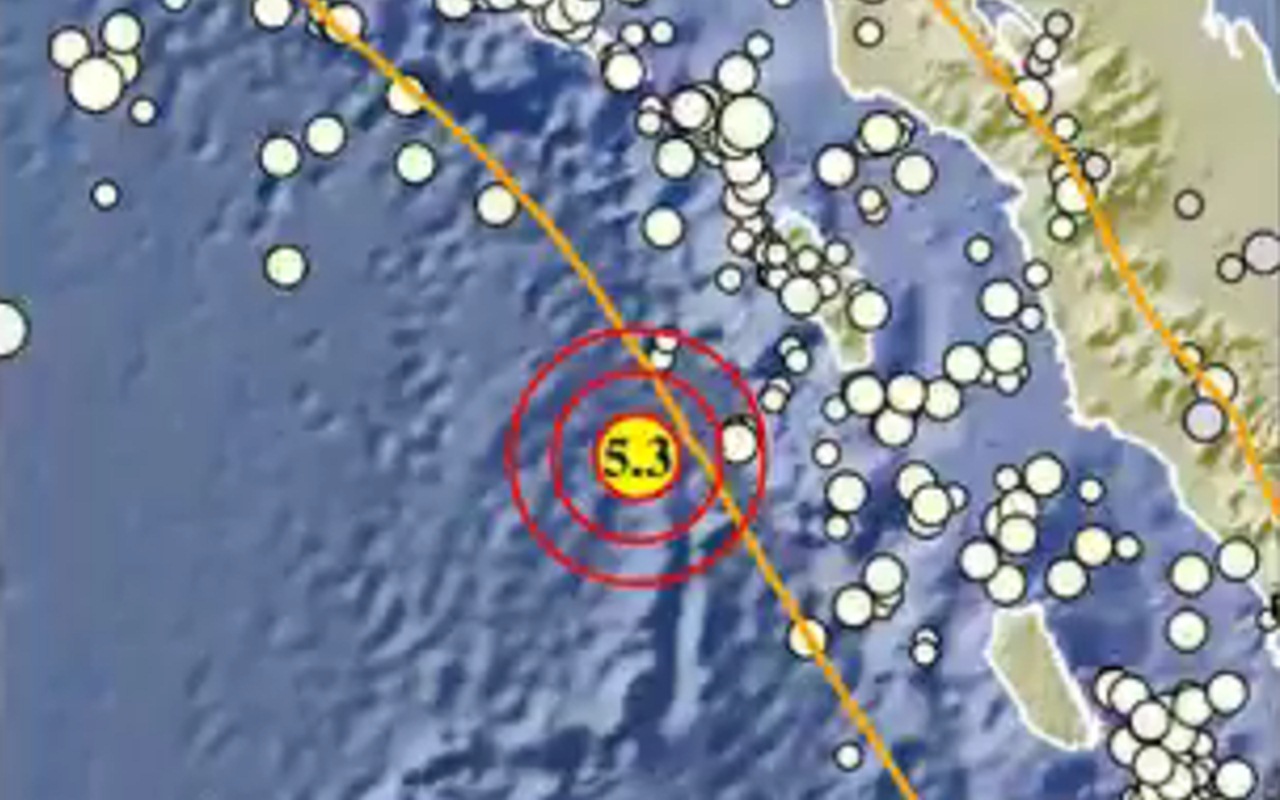 Nias Diguncang Hingga 9 Kali After Shock Usai Gempa Bumi 6,7 M