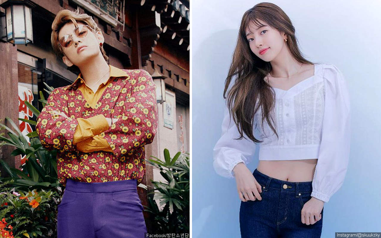 V BTS dan Suzy Didoakan Main Drama Bareng, Ini Pemicunya