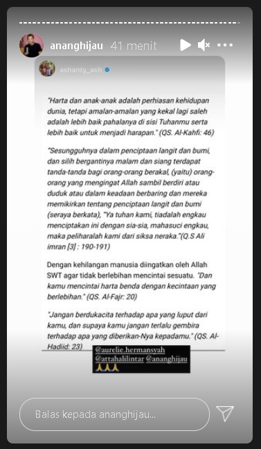 Aurel Keguguran, Anang Hermansyah Sampaikan Pesan Begini kepada Sang Putri