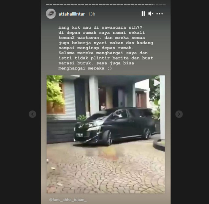 Dihujat Habis-habisan, Alasan Atta Halilintar Mau Diwawancara Pasca Aurel Keguguran Bikin Salut