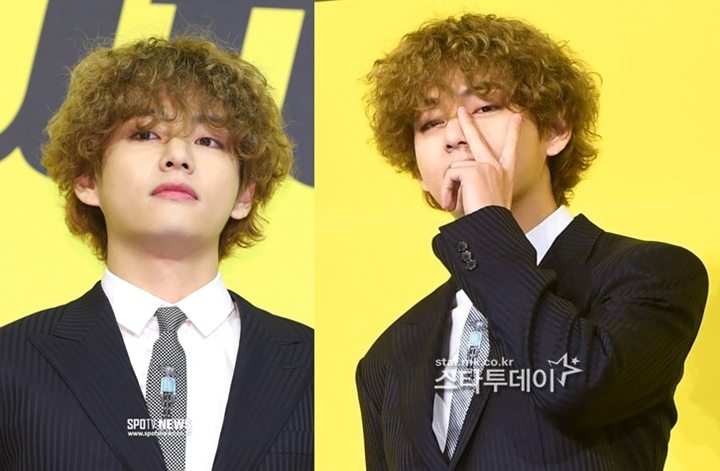 BTS Tampil Fresh di Preskon Comeback \'Butter\', Rambut Baru V Paling Mengejutkan 2
