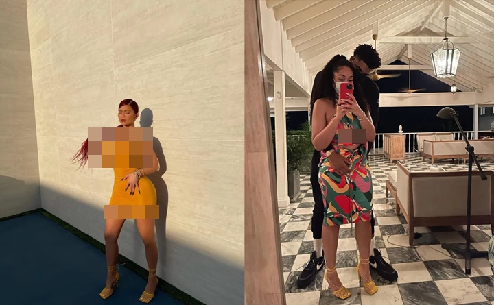 Jadi \'Rival\' The Kardashian-Jenner, Jordyn Woods-Kylie Jenner Pakai Sepatu Mirip Harga Fantastis