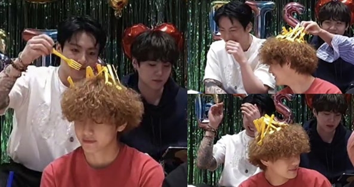 Rambut Kriwil V Tuai Pro Kontra, Begini Reaksi Member-Member BTS 2