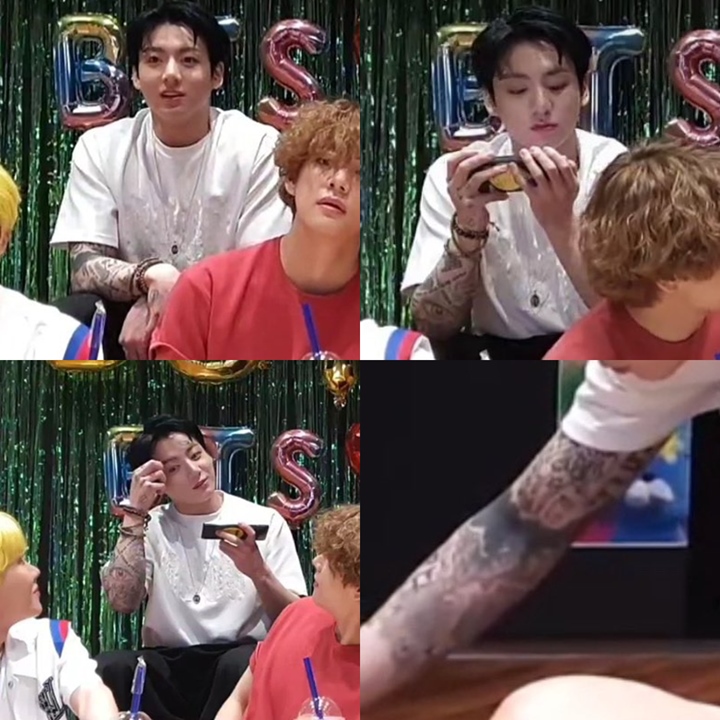 Seksi vs Seram, Lengan Penuh Tato Jungkook BTS Picu Perdebatan