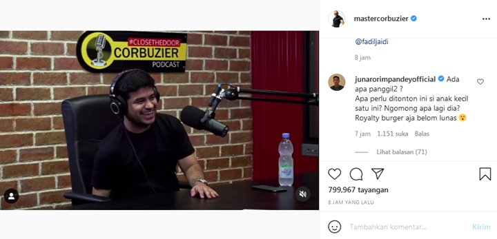 Bikin Resto Burger, Fadil Jaidi Belum Bayar Royalti ke Chef Juna?