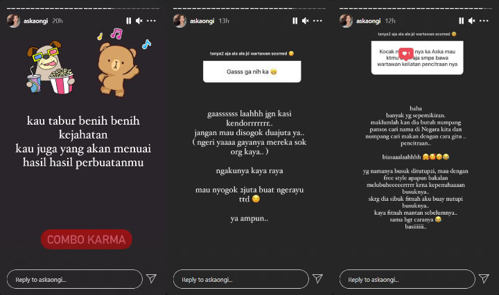 Makin Panas, Aska Ongi Sebut Aliff Ali Nyogok 2 Juta hingga Sindir Butuh Pansos