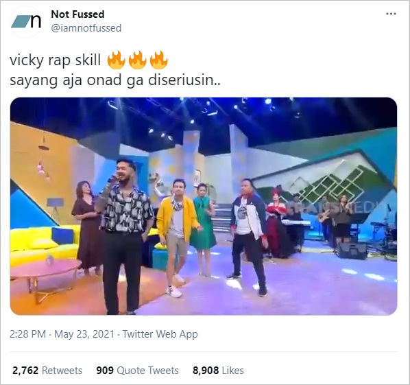 Vicky Prasetyo Mendadak Bikin Takjub Usai Pamer Bakat Nge-Rap, Young Lex Ikut ‘Dicolek’