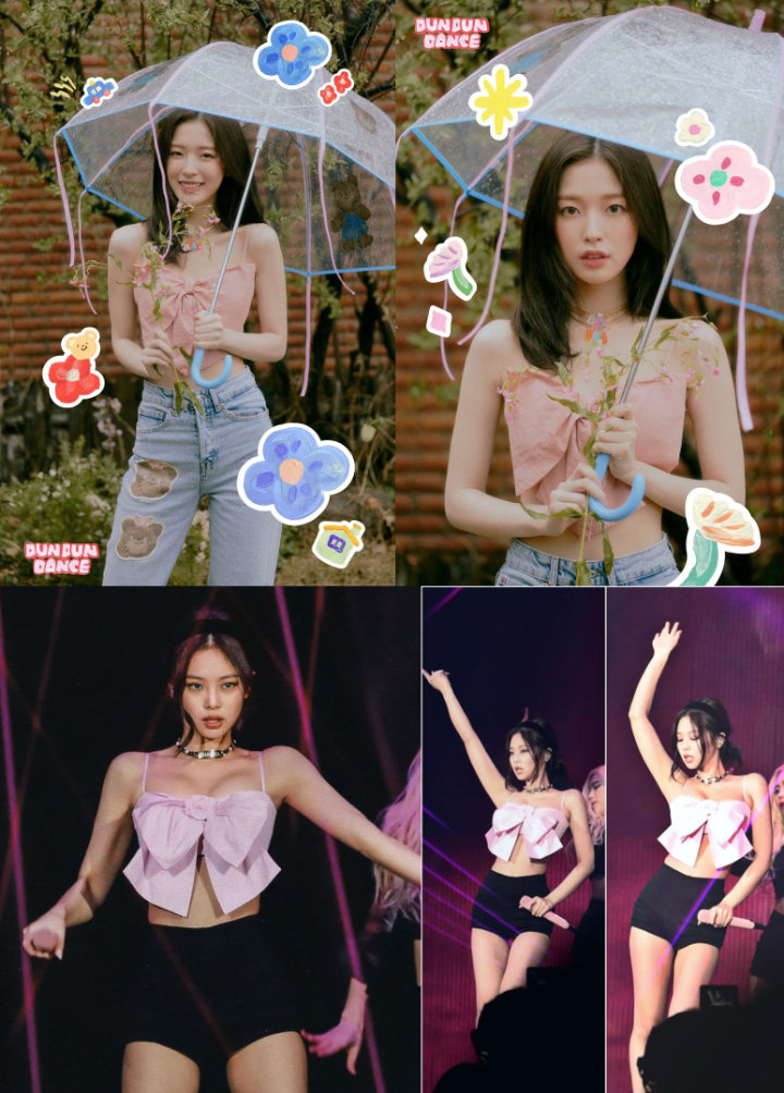 Gaya Jennie BLACKPINK dan Arin OH MY GIRL Sama-Sama Pakai Atasan Seksi Jadi Pembicaraan