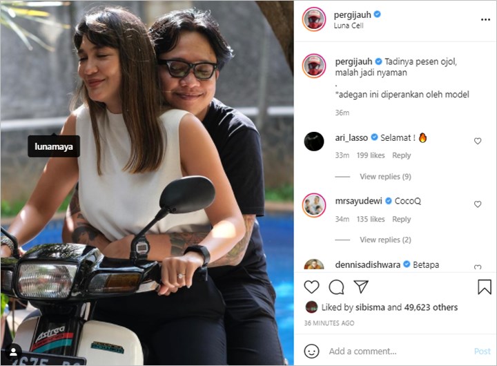 Gofar Hilman dan Luna Maya Bikin Heboh