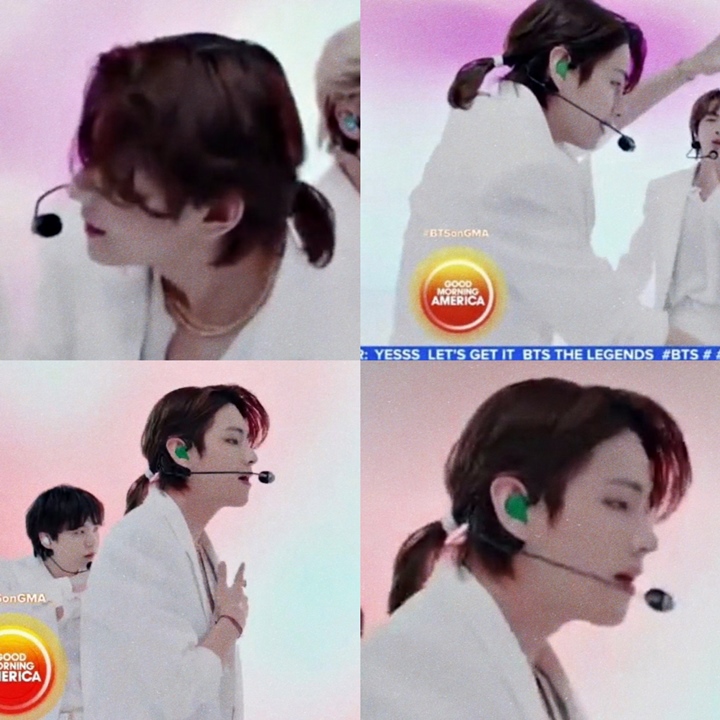 Penampilan Trio Maknae BTS di GMA Kelewat Meresahkan, Kuncir V Jadi Hot Topic 1