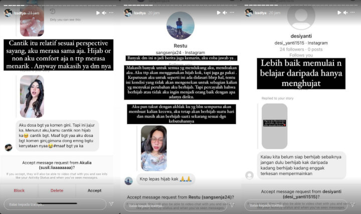 Liza Aditya Beri Penjelasan Soal Tak Lagi Berhijab Hingga Balas Begini Saat Dihujat Netizen