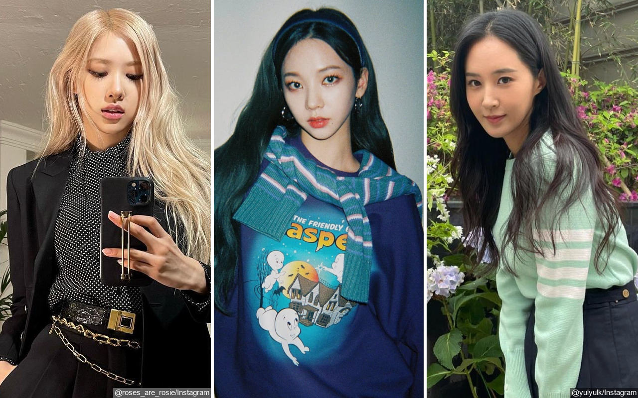 Rose BLACKPINK, Karina aespa, dan Yuri SNSD Pakai Sweter Kembaran, Mana Favorit Kalian?