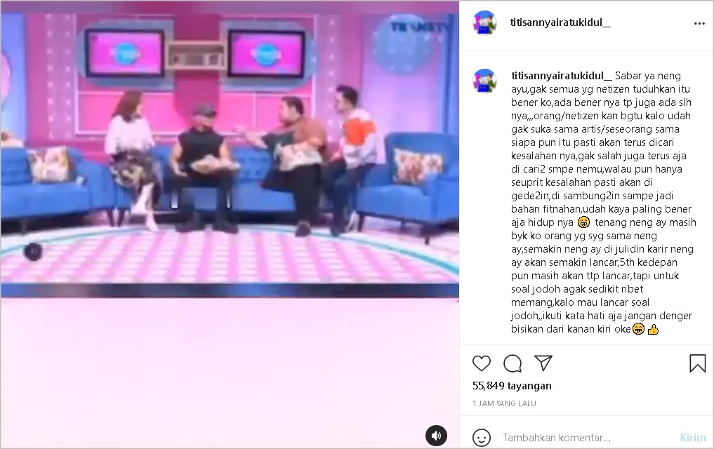 Ayu Ting Ting Terus ‘Diserang’ Haters, Kariernya Diramal Titisan Nyai Ratu Kidul Disebut Begini