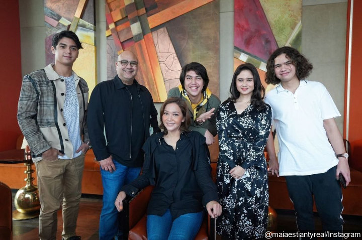 Maia Estianty Mengaku Bahagia Dengan Potret Baru Keluarga Kecilnya