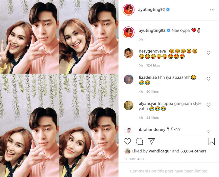 Perlihatkan Kebahagiaan, Ayu Ting Ting Lebih Cocok dengan \'Oppa\' dari Korea atau Indonesia?