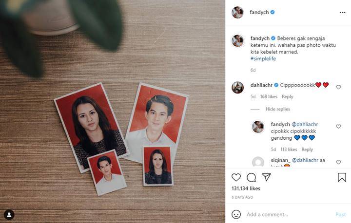 Fandy Christian Pamer Foto Saat Ngebet Nikah, Komentar \'Nakal\' Dahlia Poland Bikin Riuh