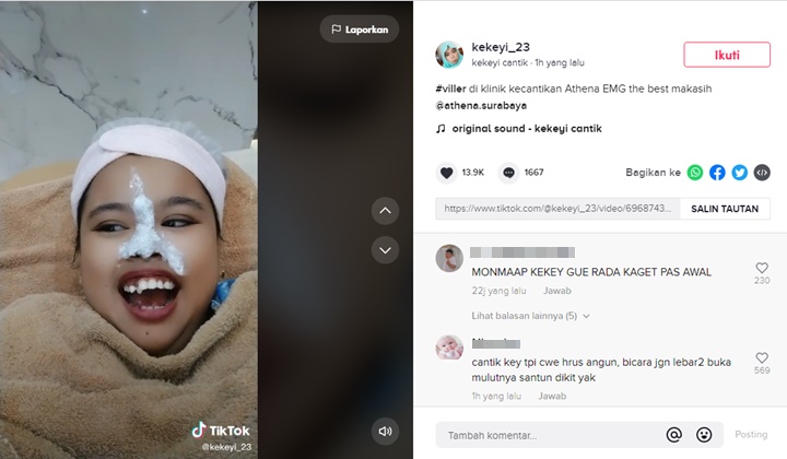 Kekeyi Ngaku Makin PD Usai Filler Hidung Malah Disindir Soal Ini