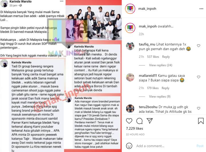 Viral Curhatan Netizen Sebut Gen Halilintar Bikin Gaduh di Malaysia, Sampai Didenda Pemerintah