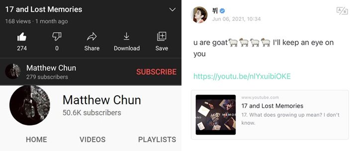 Postingan \'Kambing\' V BTS di Weverse Bikin Anak SMA Ini Viral