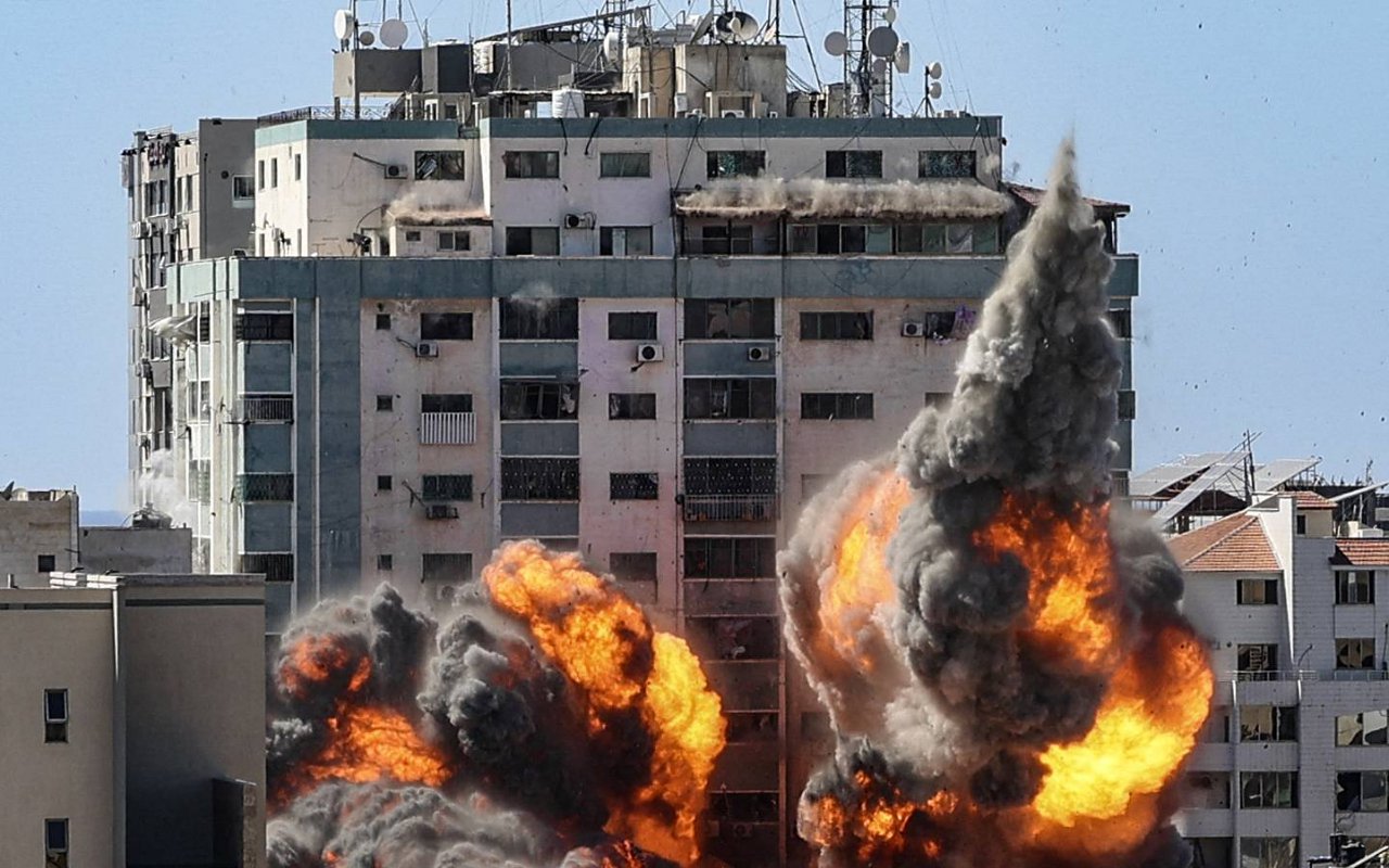 Israel Klaim Gedung Kantor Berita AP yang Mereka Hancurkan Juga Dipakai Oleh Hamas