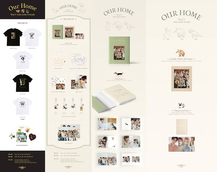 Preview merchandise resmi WayV
