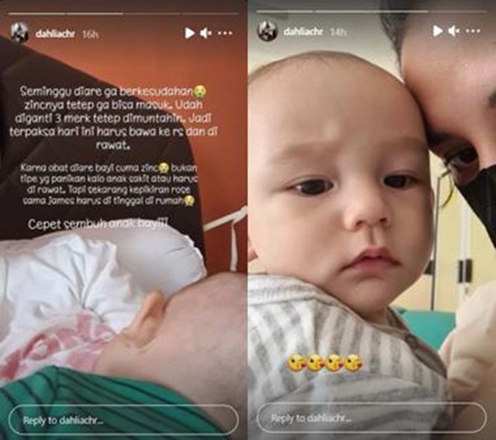 Dahlia Poland Akhirnya Larikan Putra Bungsu ke Rumah Sakit, 1 Minggu Derita Gejala Hal Ini