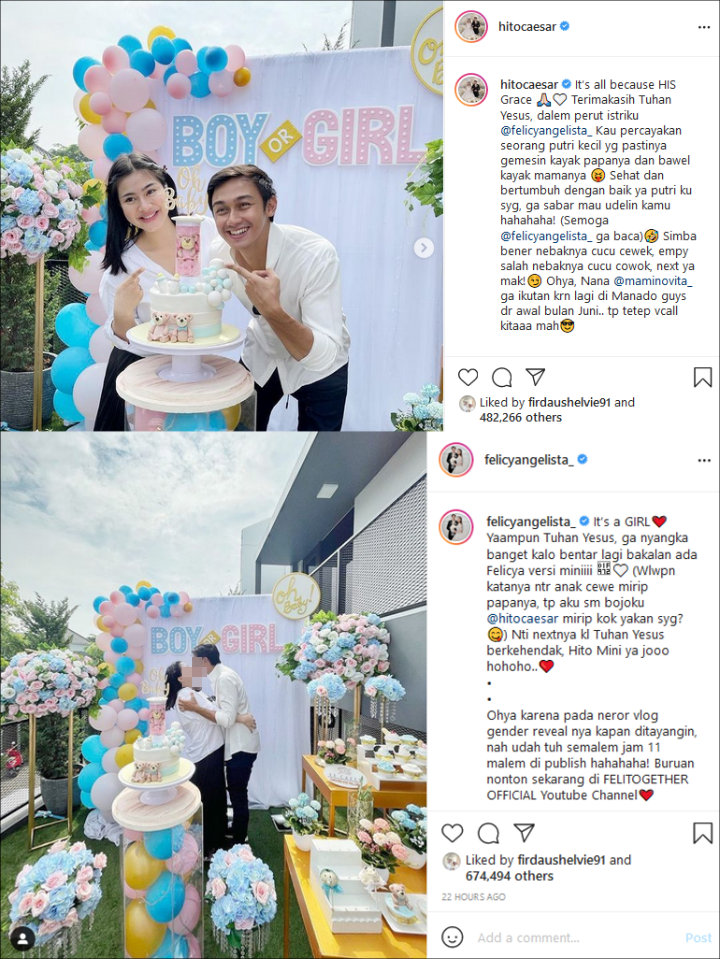 Felicya Angelista Tak Sangka Hamil Bayi Perempuan
