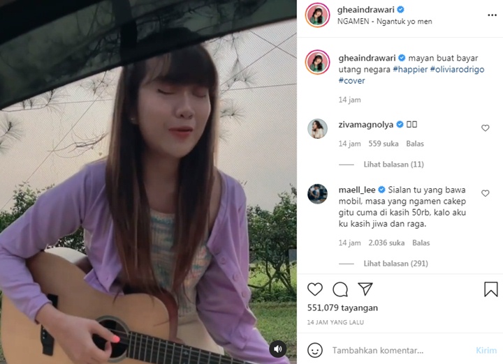 Maell Lee Kepergok Goda Ghea Indrawari