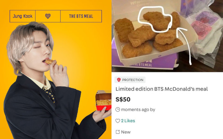 Diklaim Punya Kemiripan dengan Jungkook, McNugget BTS Meal Ini Dijual Rp 500 Ribu