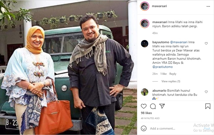 Sempat Kritis, Aria Baron Eks Gigi Meninggal Dunia Setelah Berjuang Melawan Covid-19