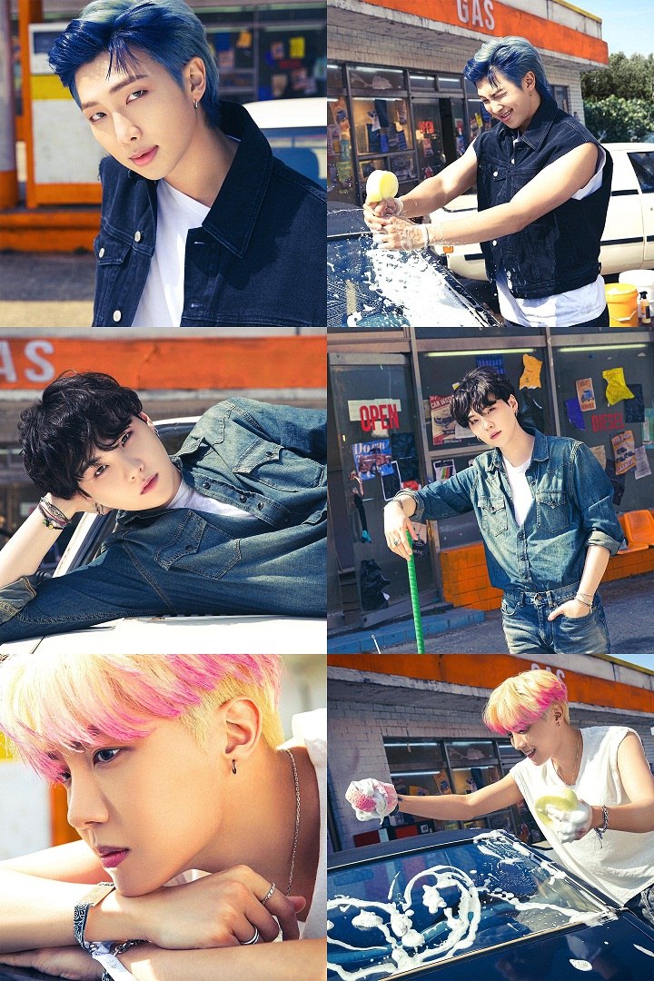 BTS Jadi Tukang Cuci Mobil di Foto Konsep Ketiga Album \'Butter\'
