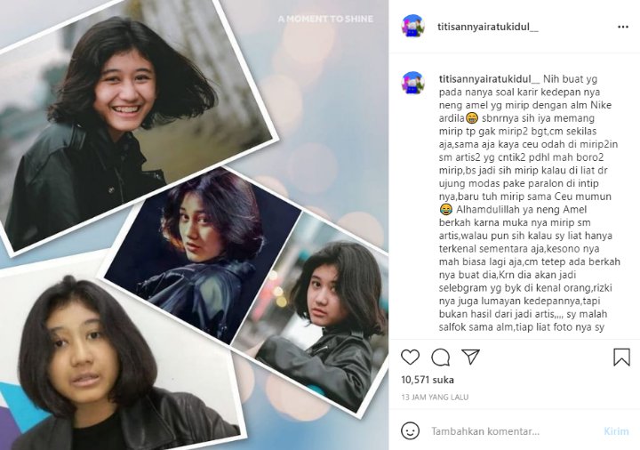 Mirip Nike Ardilla, Peramal Nyai Ratu Kidul Terawang Nasib Karier Amel Di Masa Depan