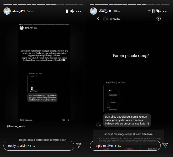 Alvin Faiz Dituding Terlalu Cepat Move on