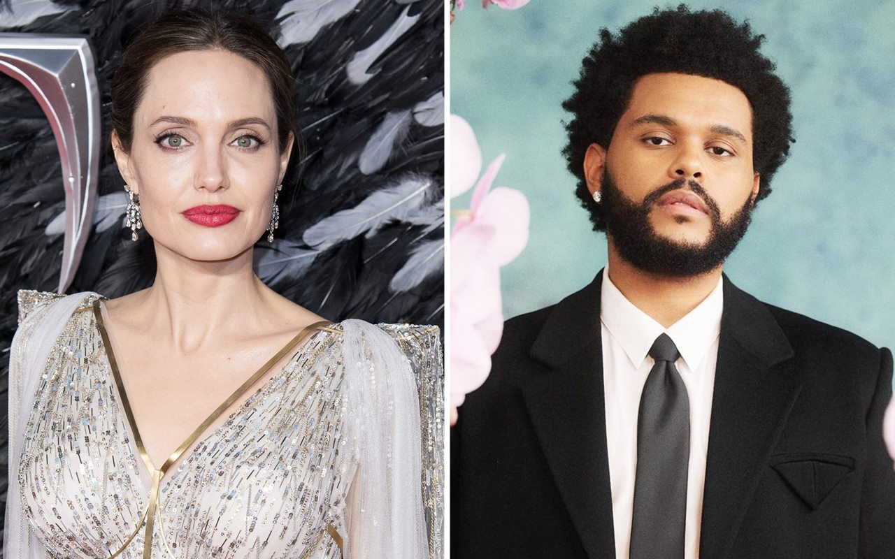 Diduga Makan Malam Bersama, Angelina Jolie dan The Weeknd Pacaran?