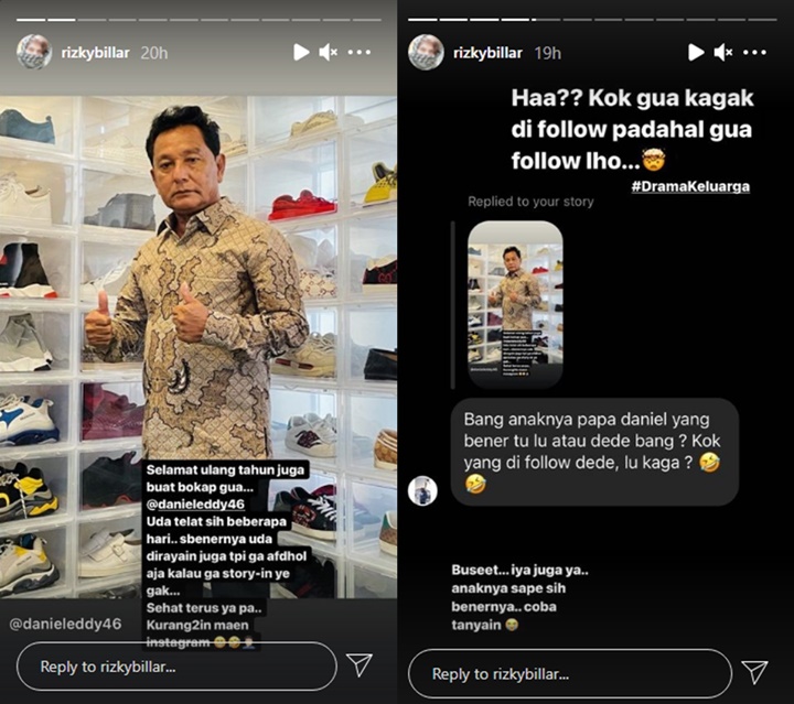 Rizky Billar Curiga Bukan Anak Kandung Sang Ayah Usai Buktikan Ini, Netizen Malah Ngakak