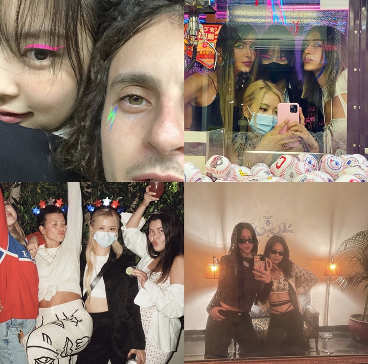 Terungkap Siapa Saja Seleb yang Ditemui Rose dan Jennie BLACKPINK di LA