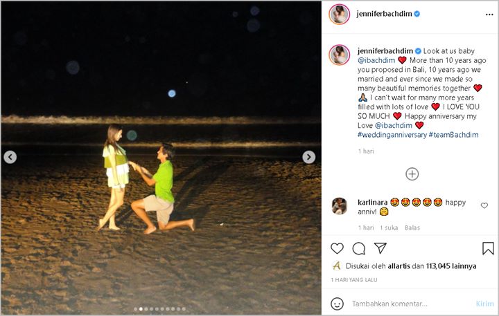Terungkap Potret Romantis Irfan Bachdim Bertekuk Satu Lutut Lamar Jennifer 10 Tahun Lalu, Fans Baper