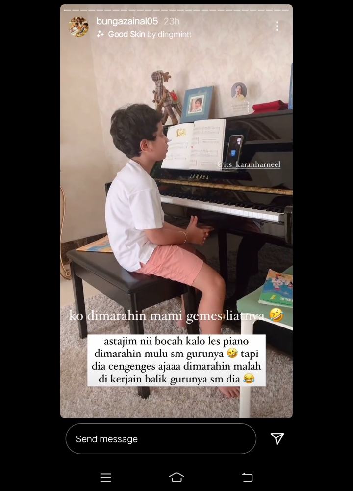 Sering Dibilang Judes, Reaksi Bunga Zainal Saat Anak Dimarahi Guru Jadi Sorotan