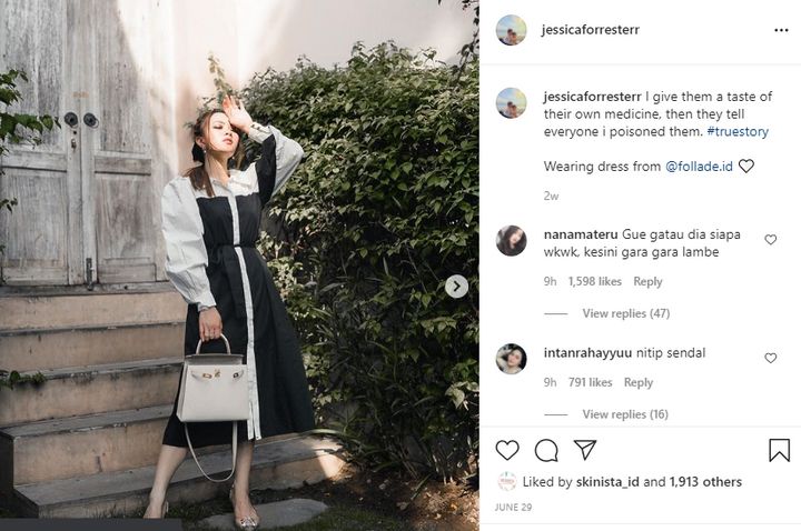 Jessica Forrester Ditangkap Kasus Narkoba